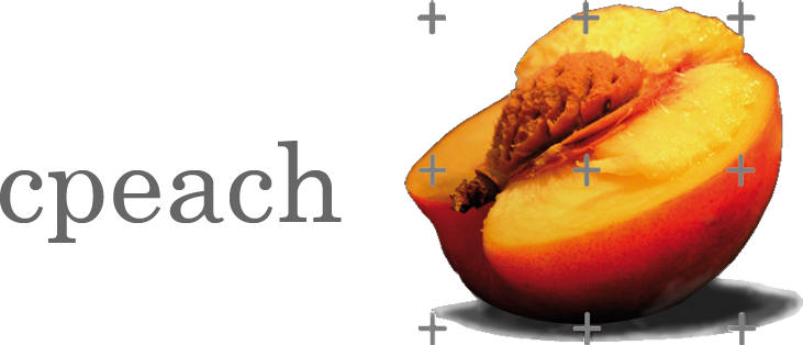 logo der fullservice agentur cpeach - webdesign, mediendesign, webentwicklung in braunschweig
